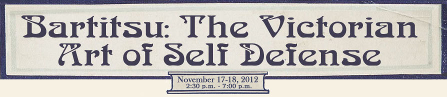 [Bartitsu Workshop with Mark Donnelly - November 17-18, 2012 in NYC]