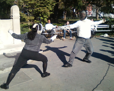 [Duelling in Old Gotham October 2011]