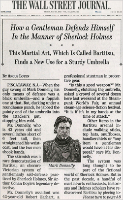 [Bartitsu: The Lost Martial Art of Sherlock Holmes]